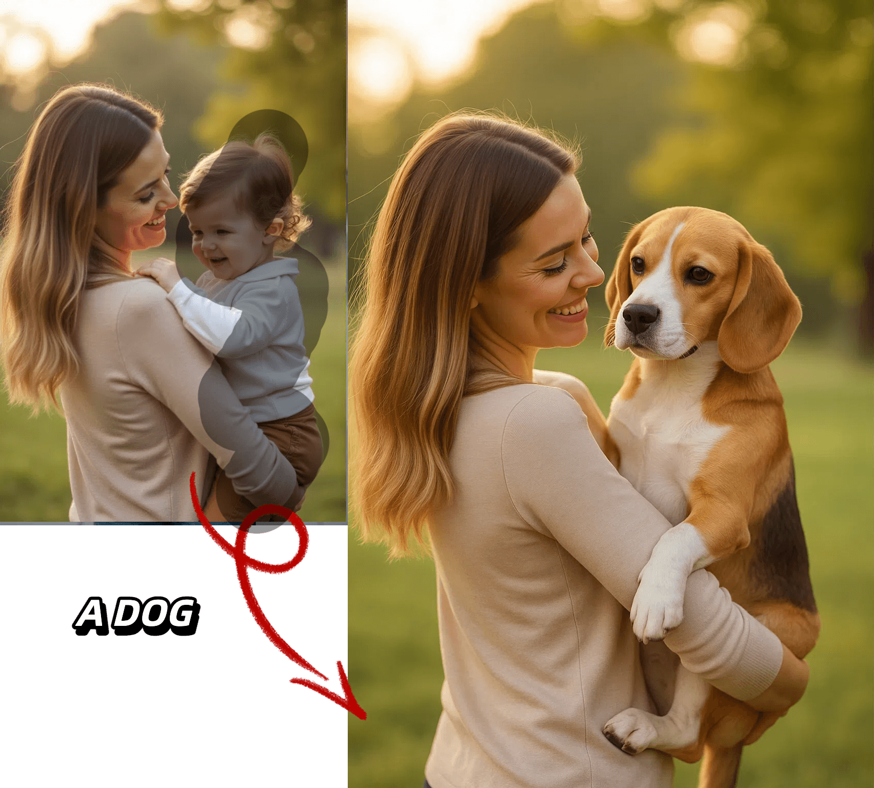 AI image editor example from the original project
