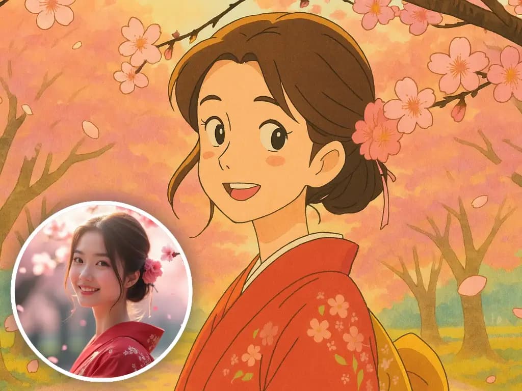 Ghibli AI example from the original project