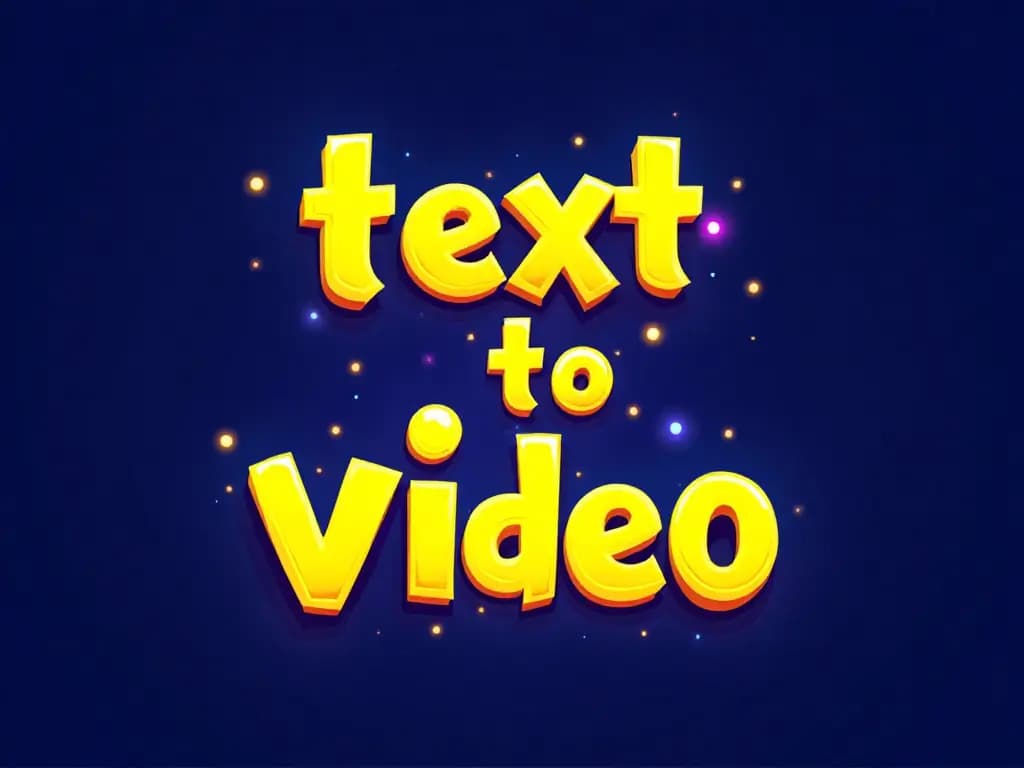 AI video generator text to video example